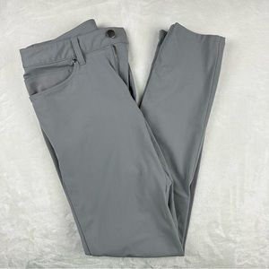 Lululemon ABC Pant Size 28 light grey